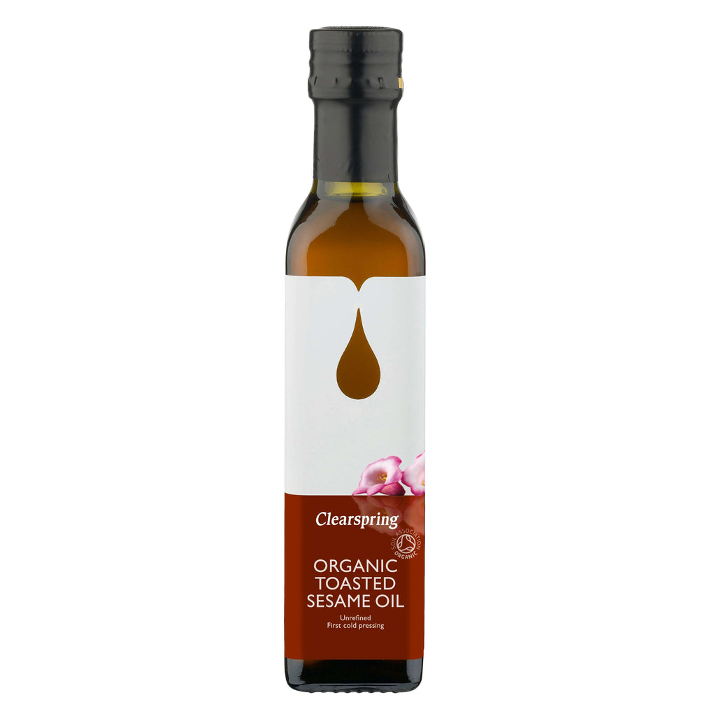 Clearspring Oil - Toasted Sesame Organic - 250ml