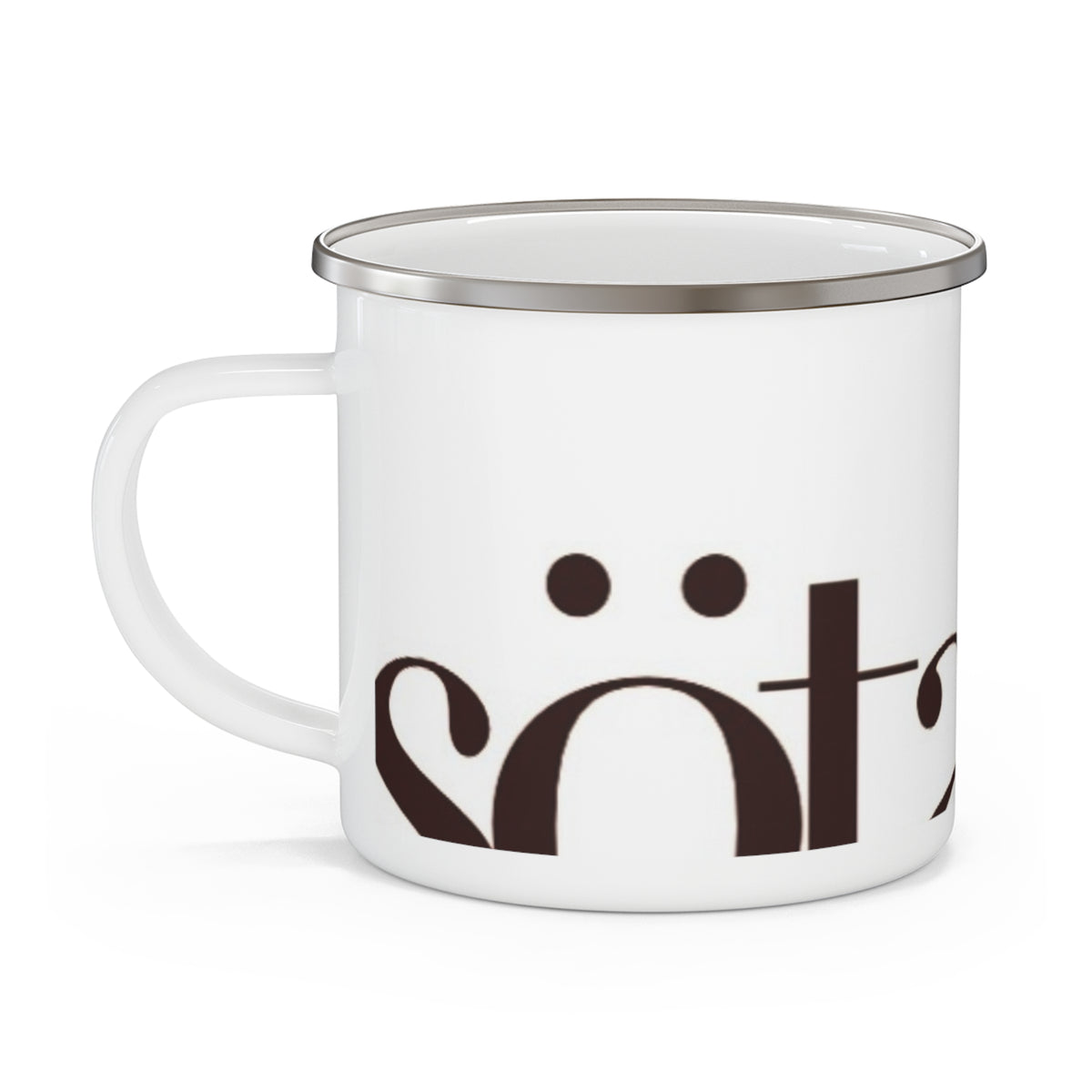 Söta Hus Enamel Camping Mug