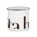 Söta Hus Enamel Camping Mug