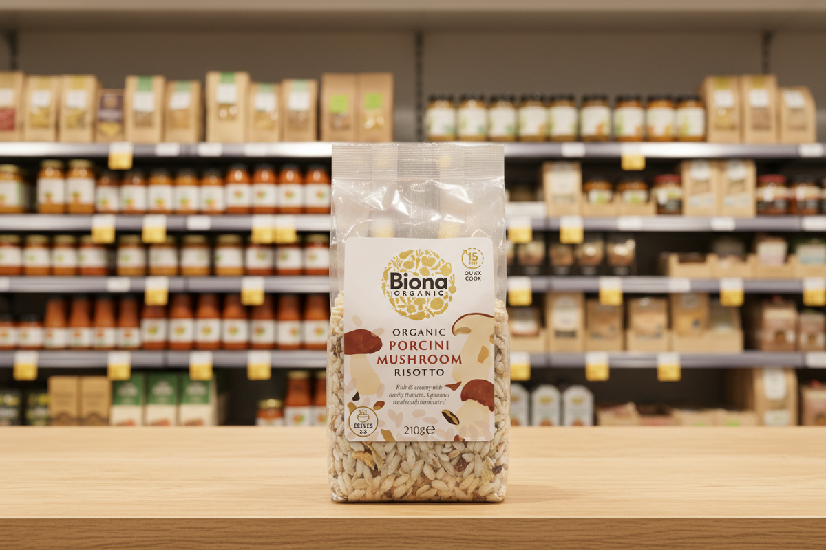 Biona Org Porcini Mushroom Risotto - 210g