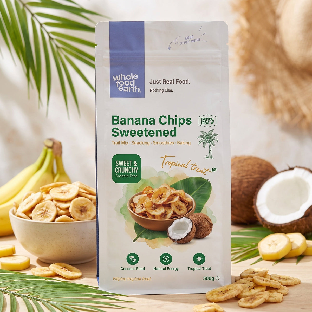 Banana Chips Sweetened