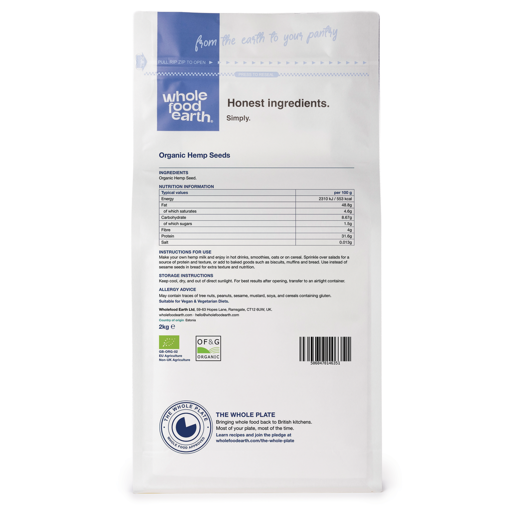 Organic Hemp Seeds