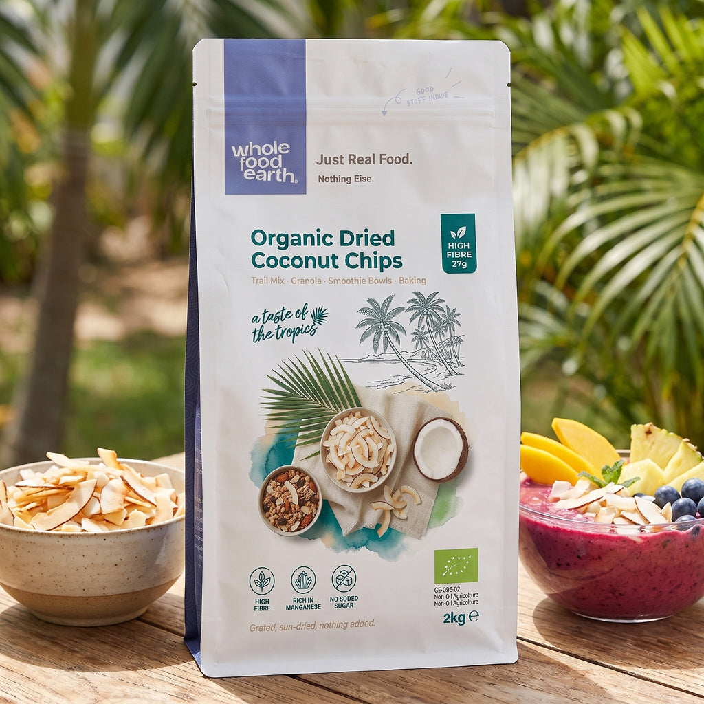 Organic Dried Coconut Chips