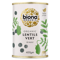 Organic Lentils Vert - 400g  - Biona