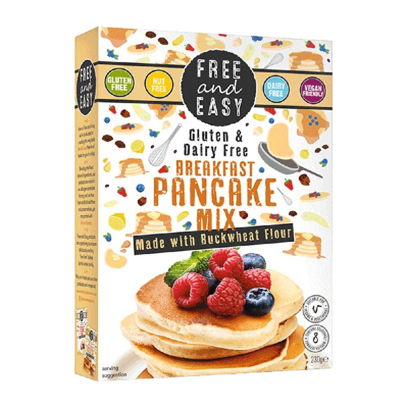 Free and Easy Gluten Free Pancake Mix