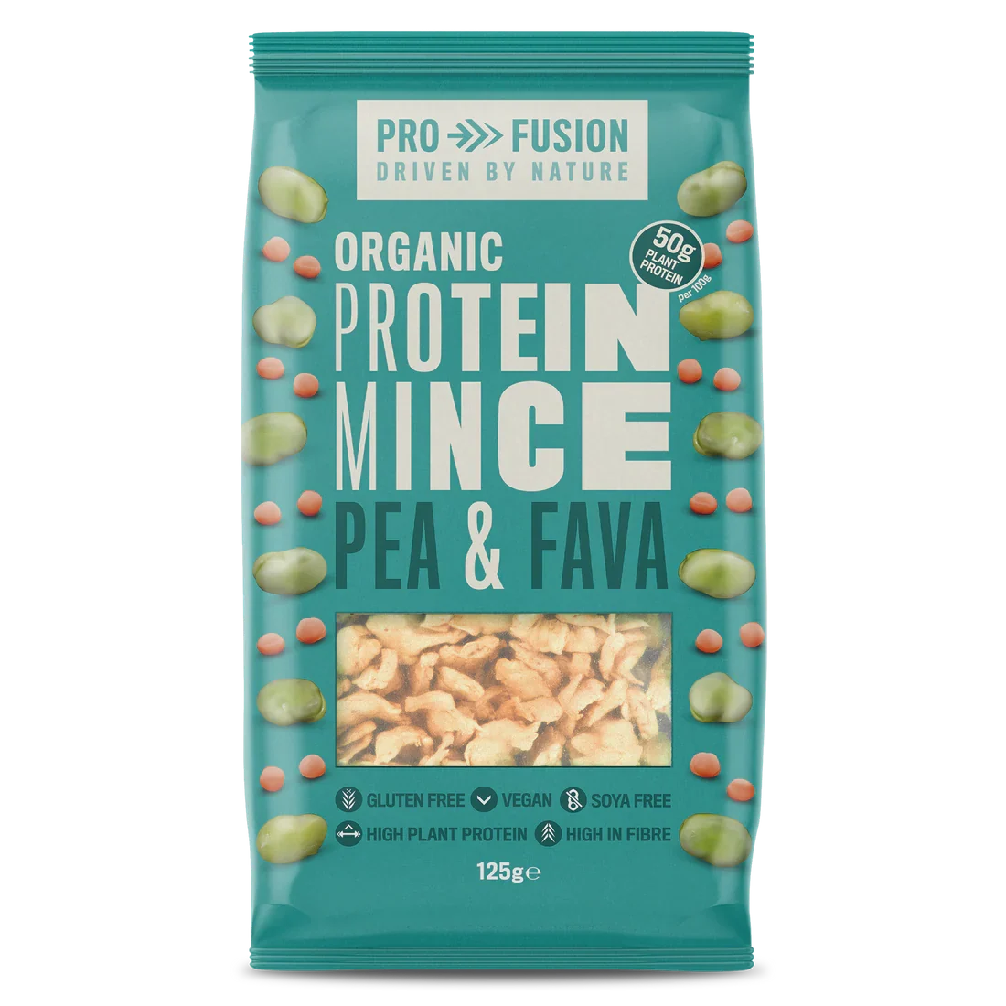 Organic Protein Mince - Pea & Fava - 125g - Profusion
