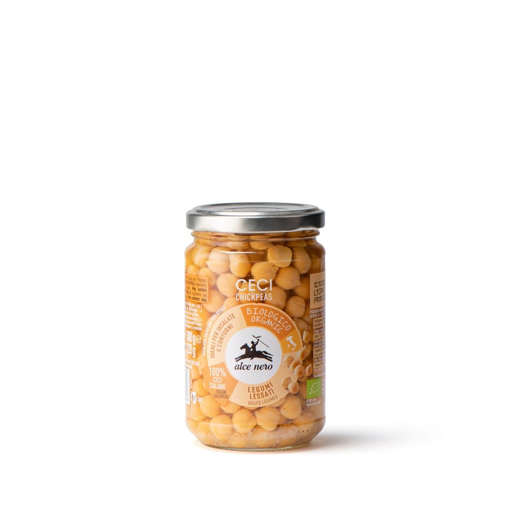 Alce Nero Organic Boiled Chickpeas 300g