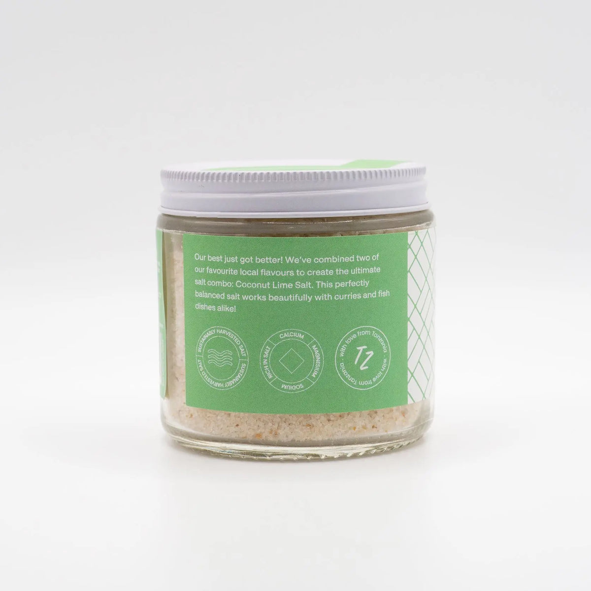 Coconut Lime Salt - The Zesty Blend - Asilia Salt - 140g