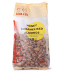 Honey Caramelised Almonds - Stock & Bite - 1kg