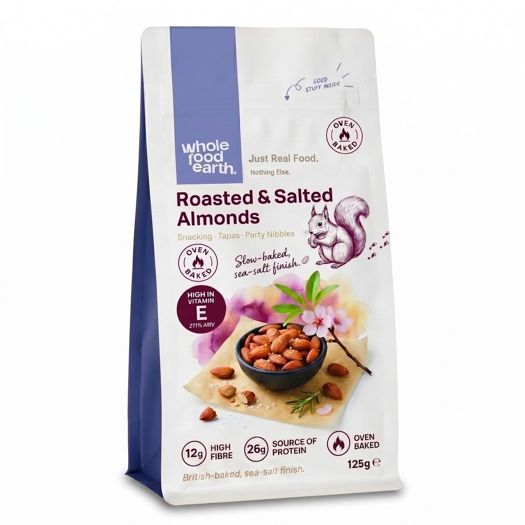 Roasted & Salted Almonds (Baked)