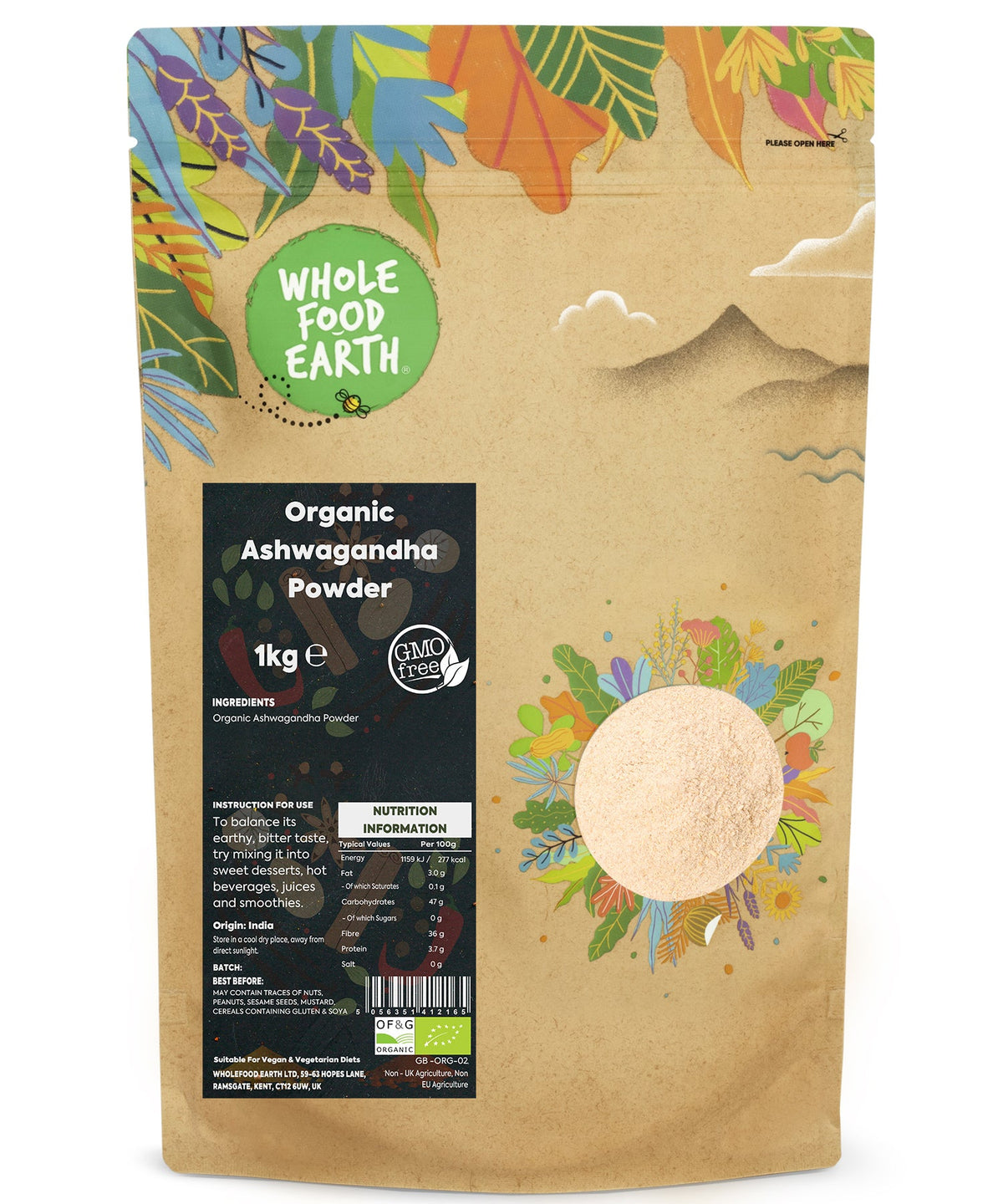 Organic Ashwagandha Powder