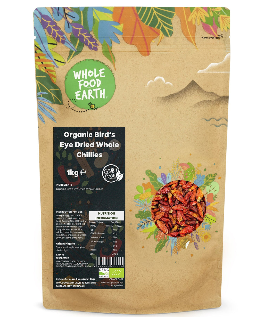 Organic Bird's Eye Chilli Whole