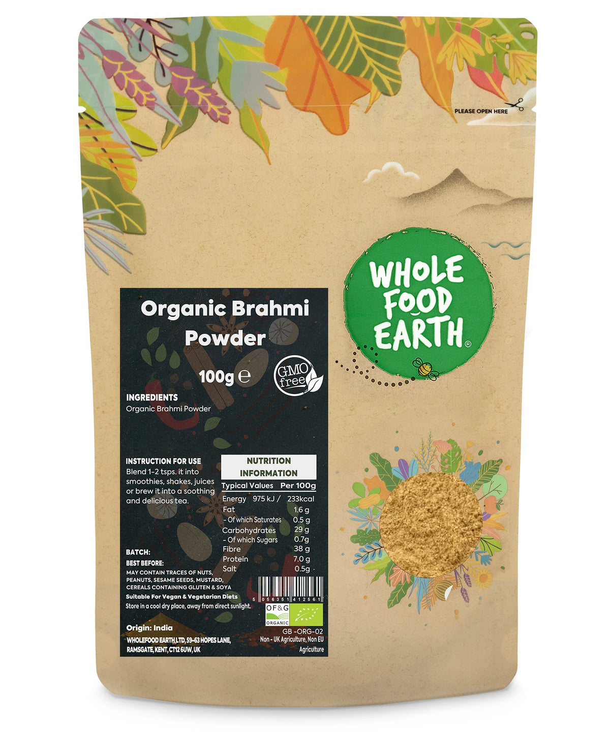 Organic Brahmi Powder