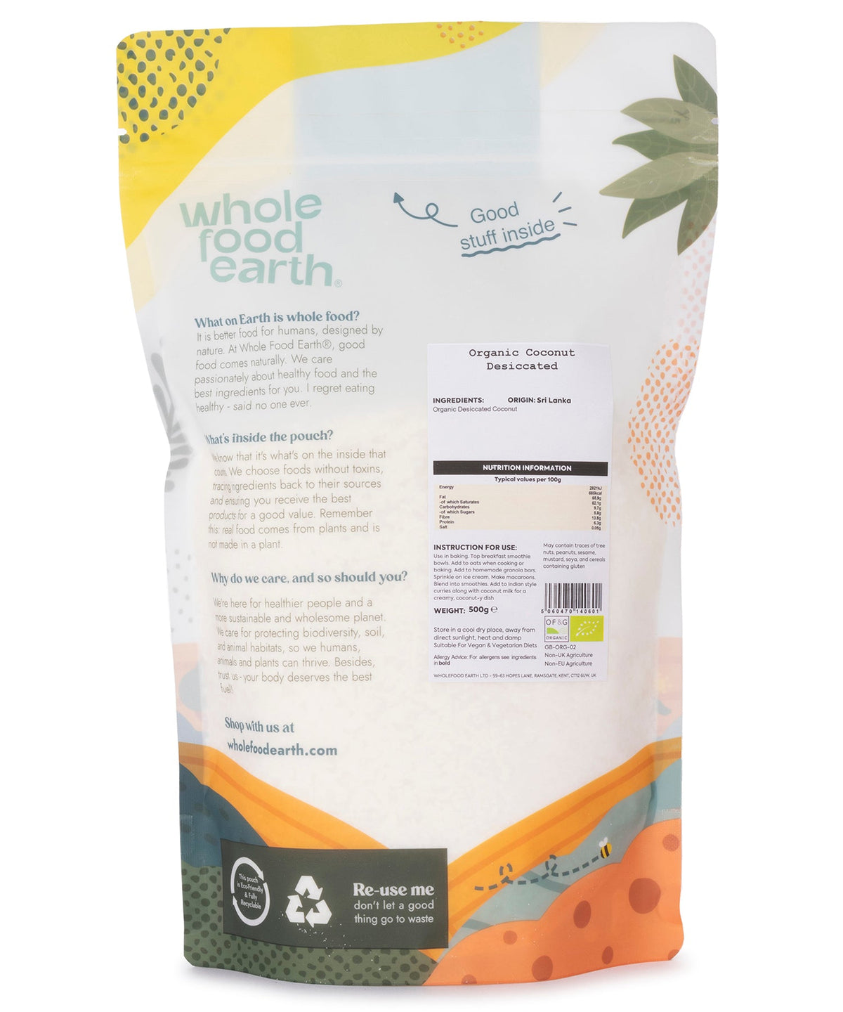 Organic Coconut Desiccated