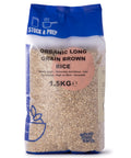 Organic Long Grain Brown Rice - Stock & Prep - 1.5kg