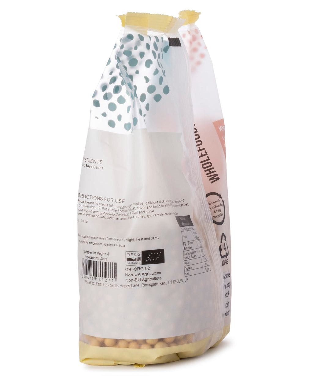 Organic Soya Beans