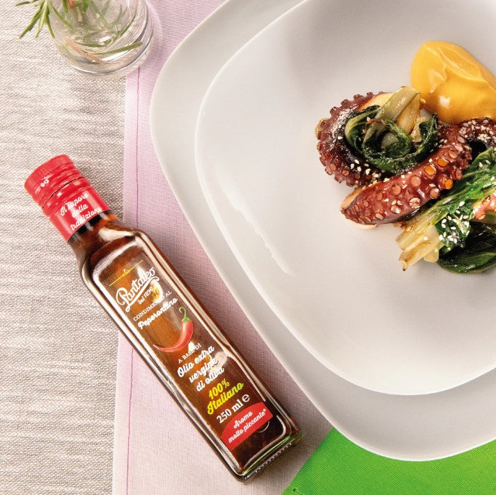 Pantaleo Extra Virgin Spicy Hot Chili Oil 250ml