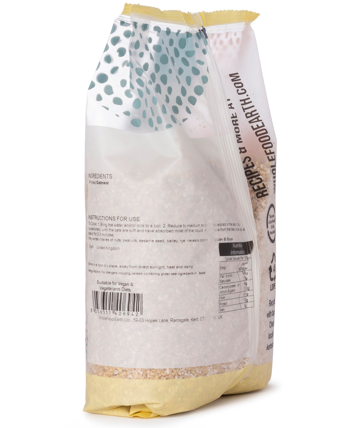 Pinhead Oatmeal Coarse Stabilised