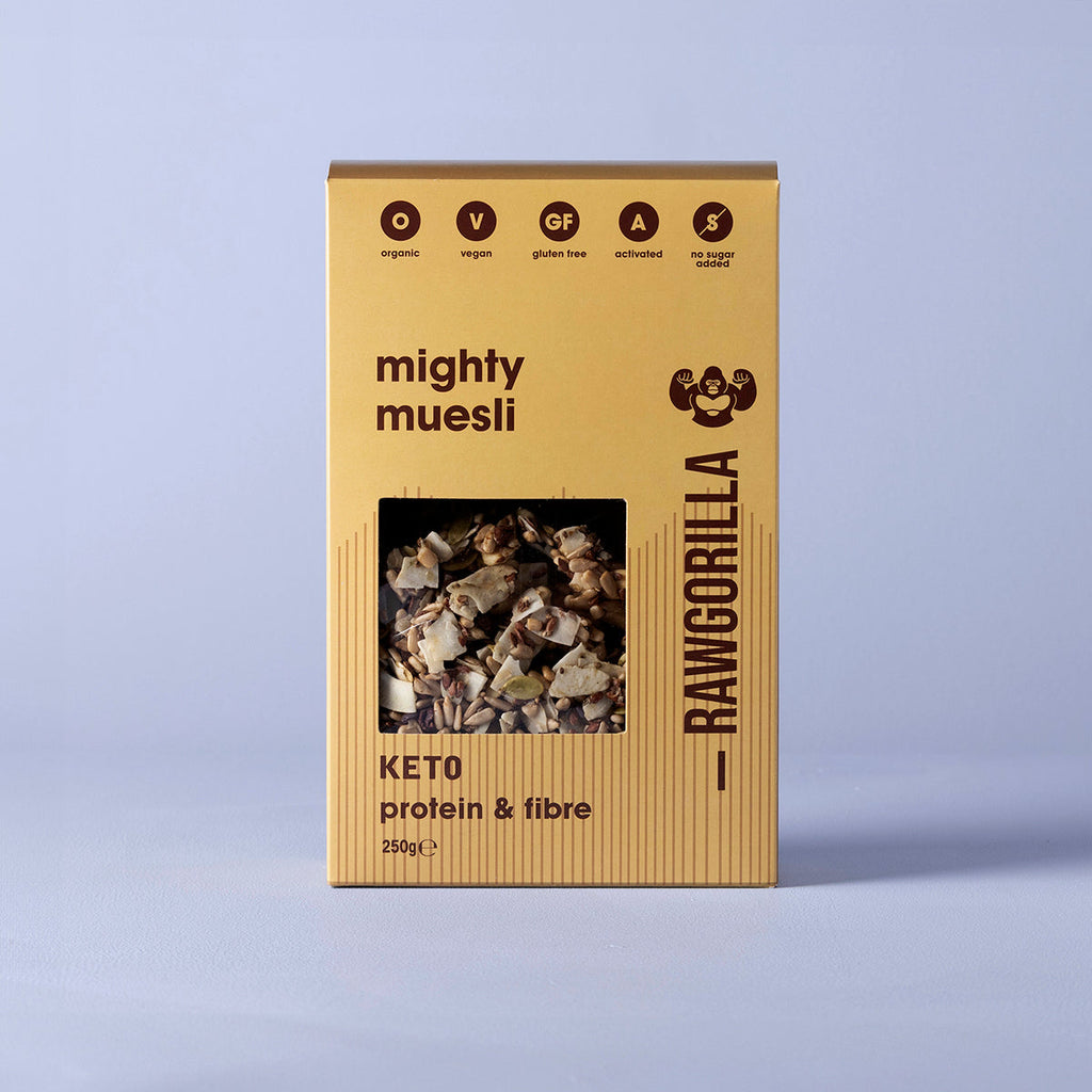 Organic Mighty Muesli Keto - 250g - RAWGORILLA