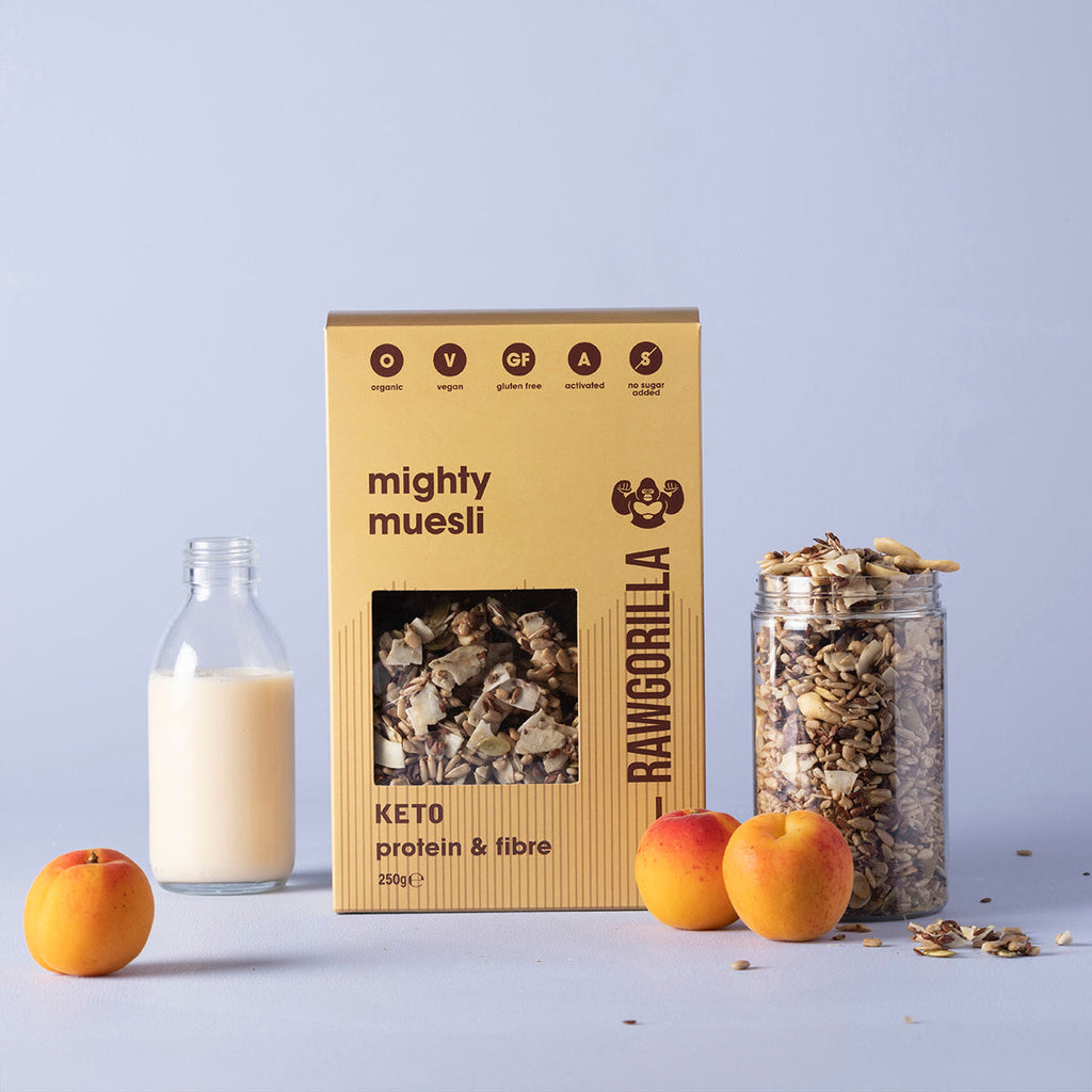Organic Mighty Muesli Keto - 250g - RAWGORILLA