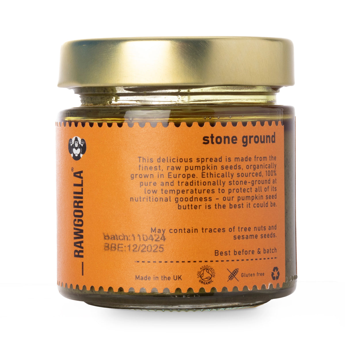 Raw Organic Pumpkin Seed Butter - RAWGORILLA