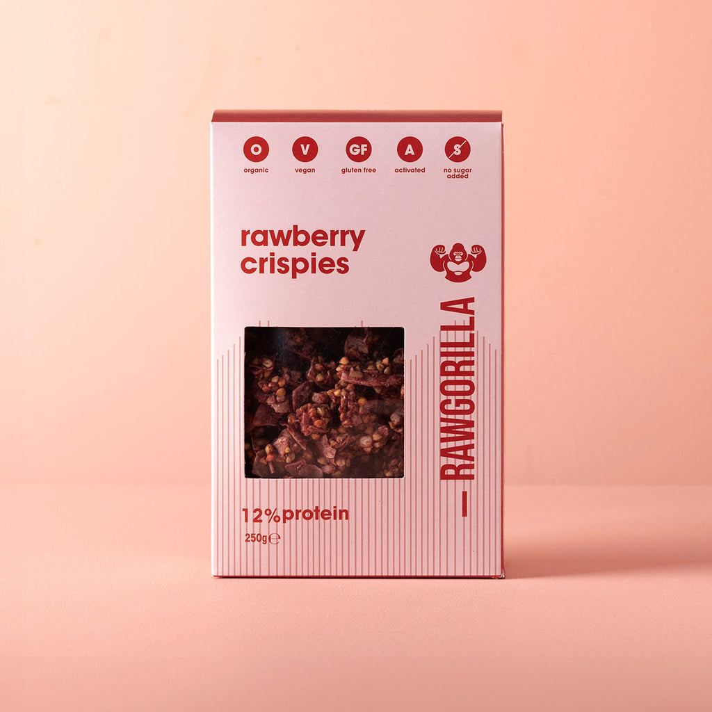 Rawberry Crispies - 250g - RAWGORILLA