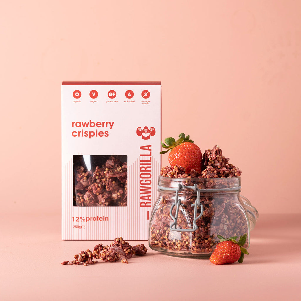 Rawberry Crispies - 250g - RAWGORILLA
