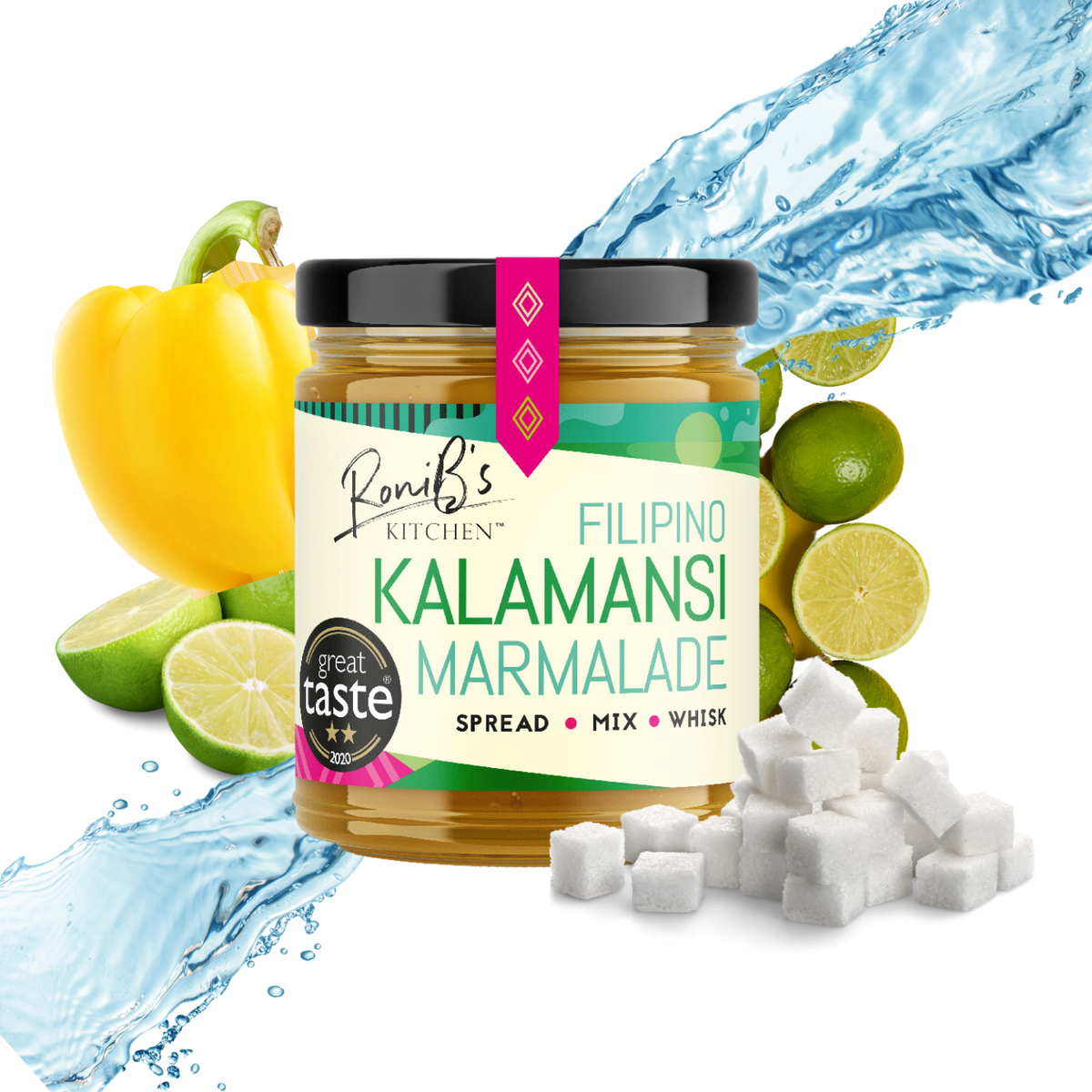 Filipino Kalamansi Marmalade with Don Papa Rum | 2-Star Great Taste Award Winner | 190ml