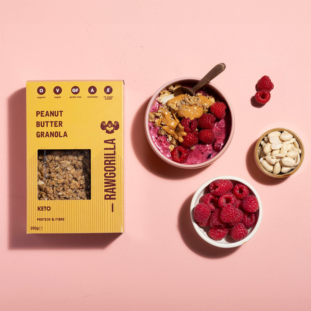 Keto Peanut Butter Granola - 250g - RAWGORILLA