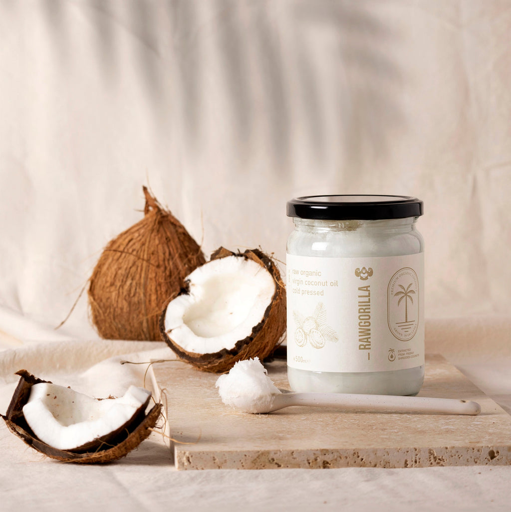 Raw Organic Virgin Coconut Oil - 500ml - RAWGORILLA