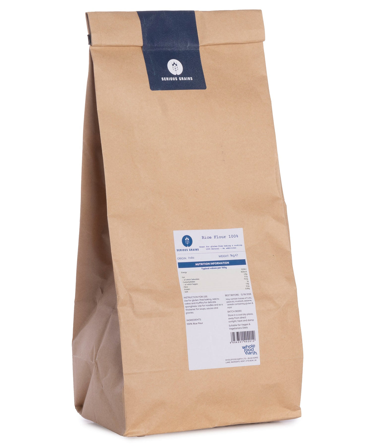 Rice Flour 100% - Serious Grains