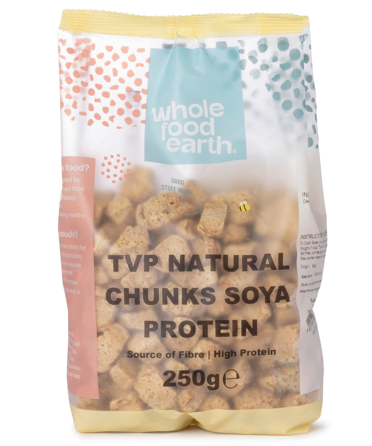 TVP Natural Chunks Soya Protein