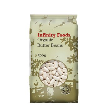 Infinity Foods Bulk Organic Butter Beans 5kg