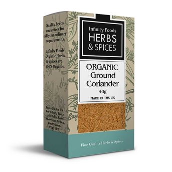 Infinity Foods Organic Ground Coriander (Dhania)