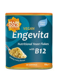 Engevita Nutritional Yeast Flakes With B12 - 100g - Marigold