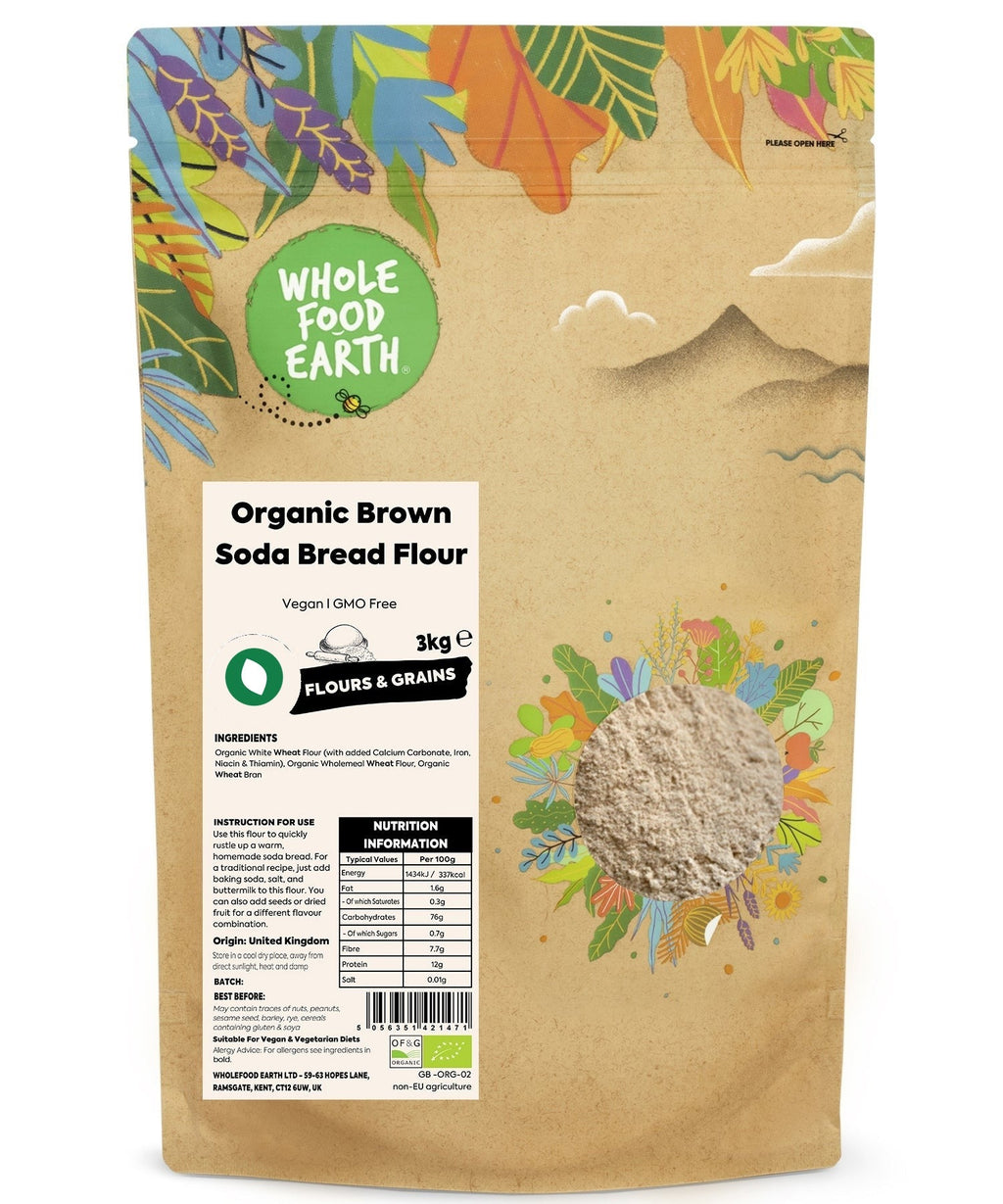 Organic Brown Soda Bread Flour