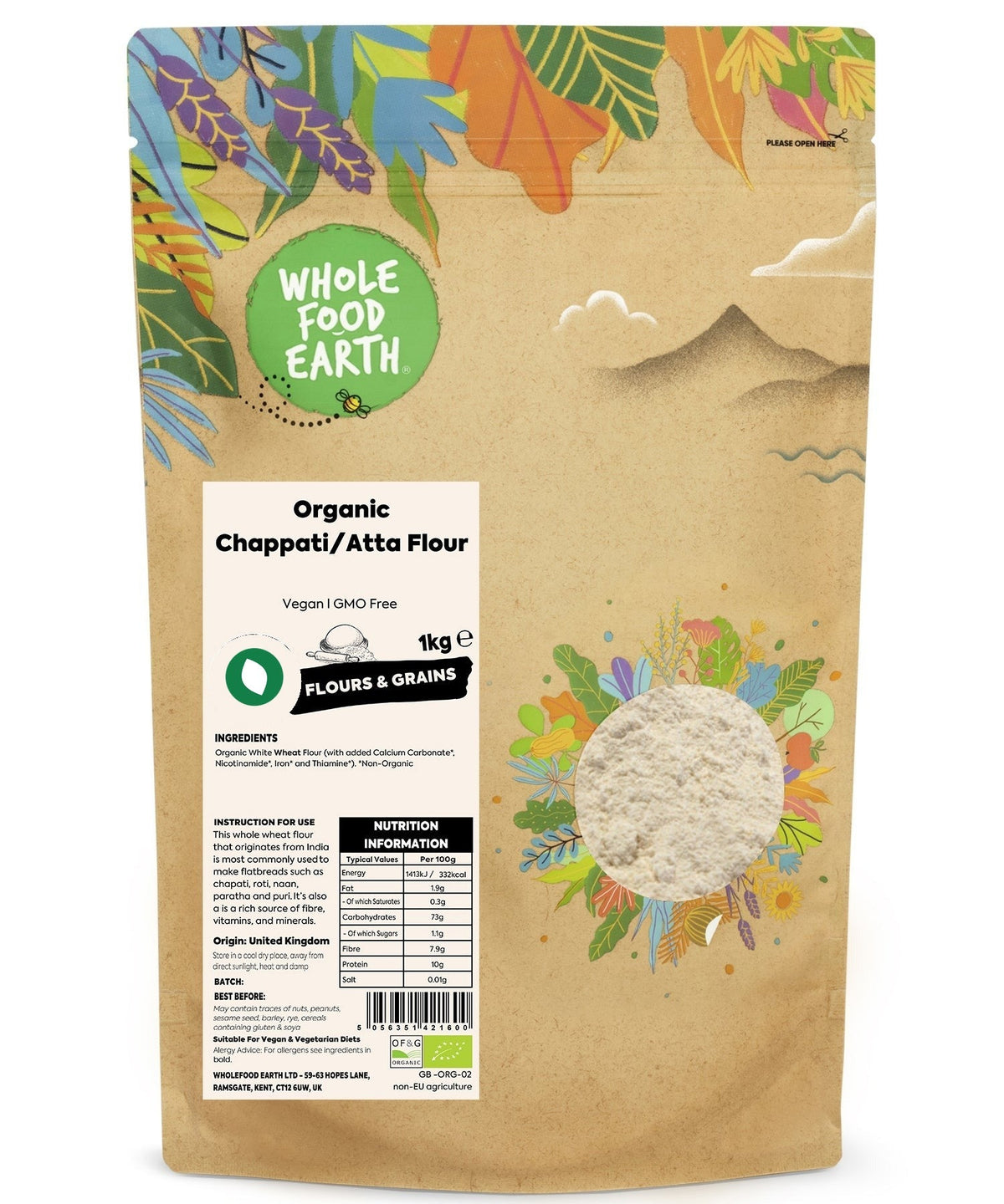 Organic Chapati/Atta Flour