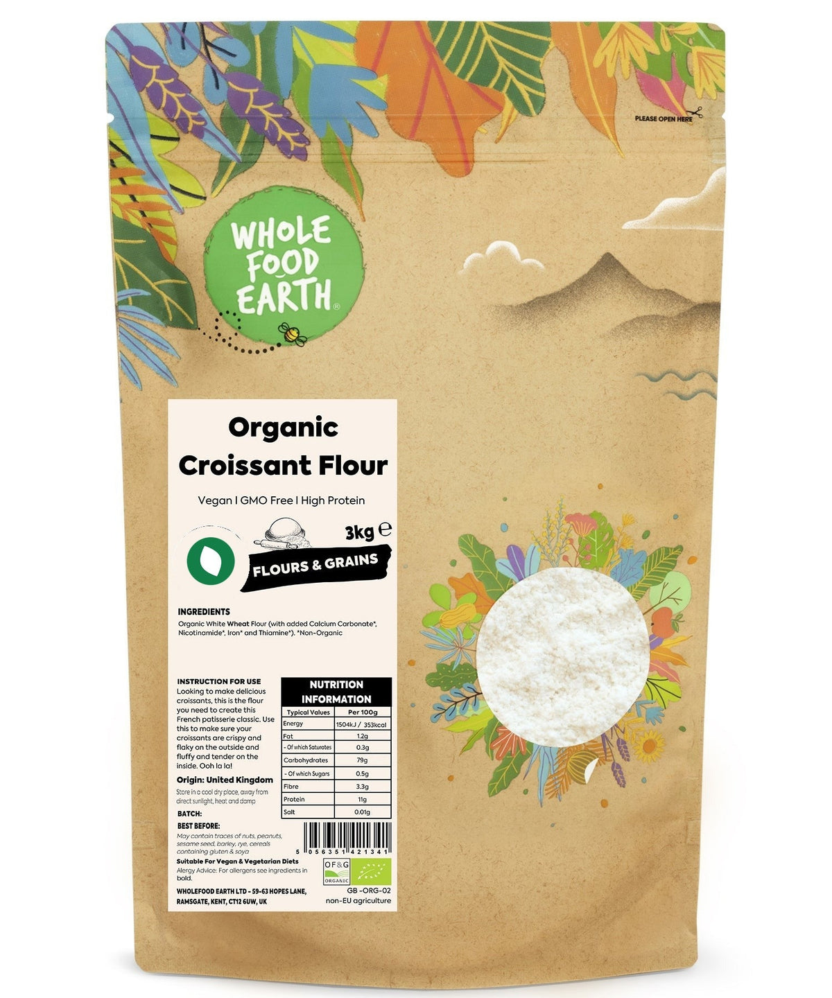 Organic Croissant Flour