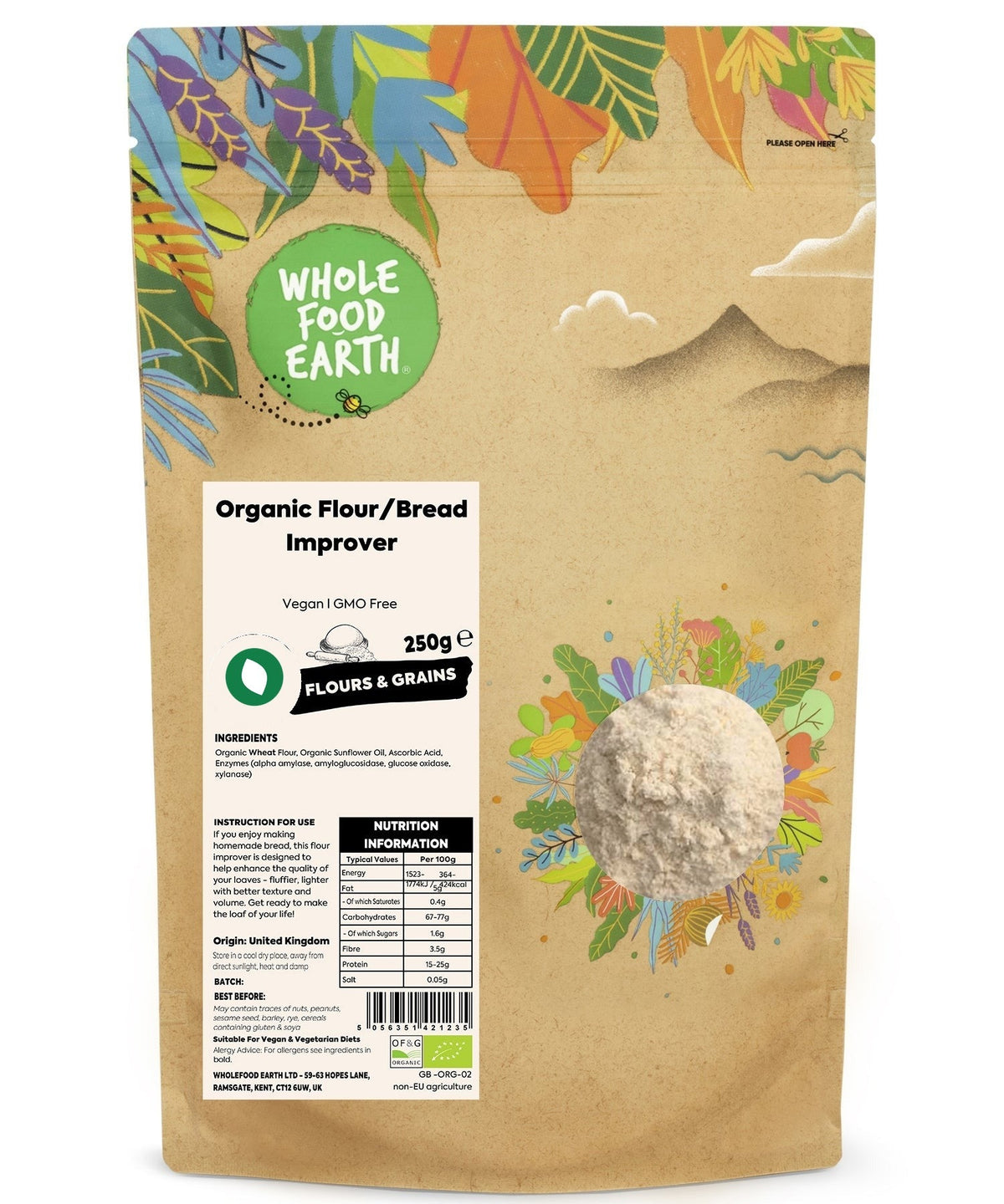 Organic Flour/Bread Improver
