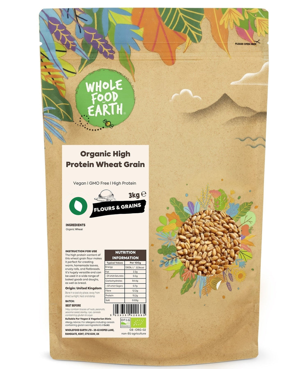Organic Wheat Grain