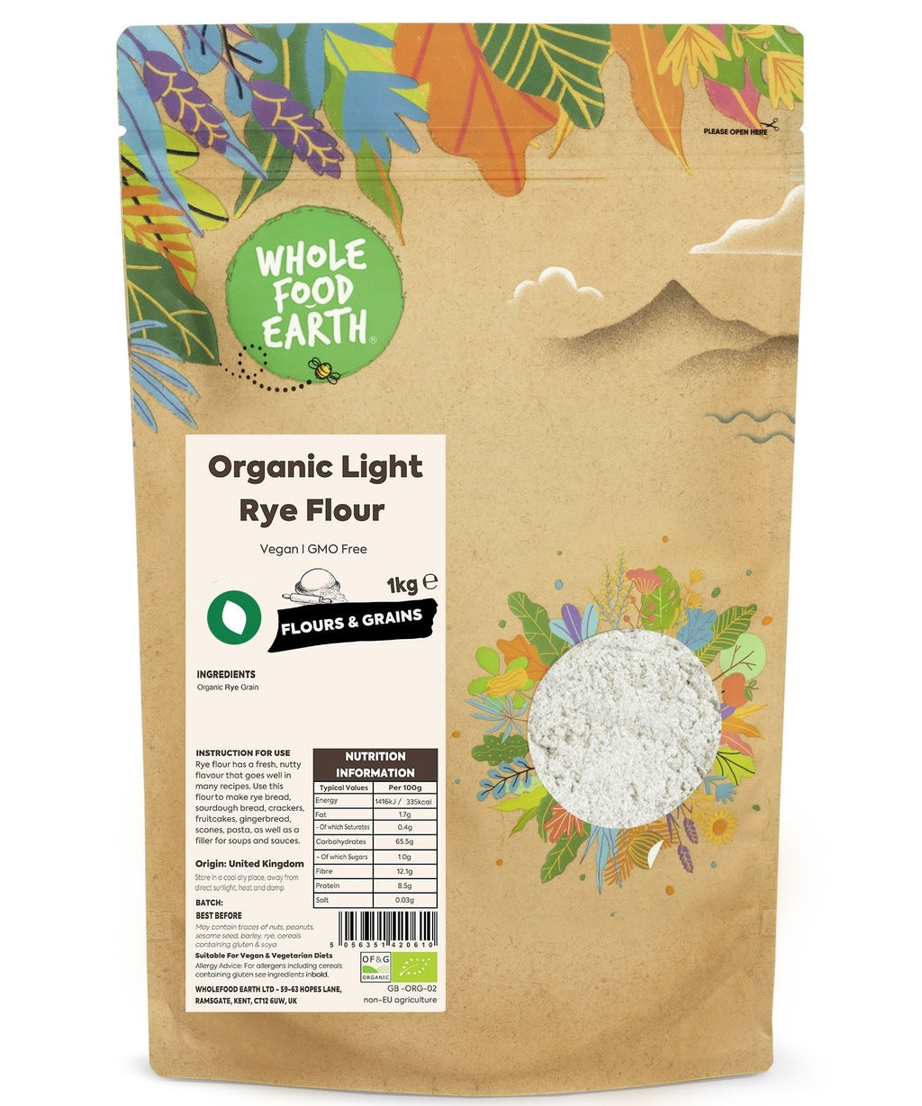 Organic Light Rye Flour