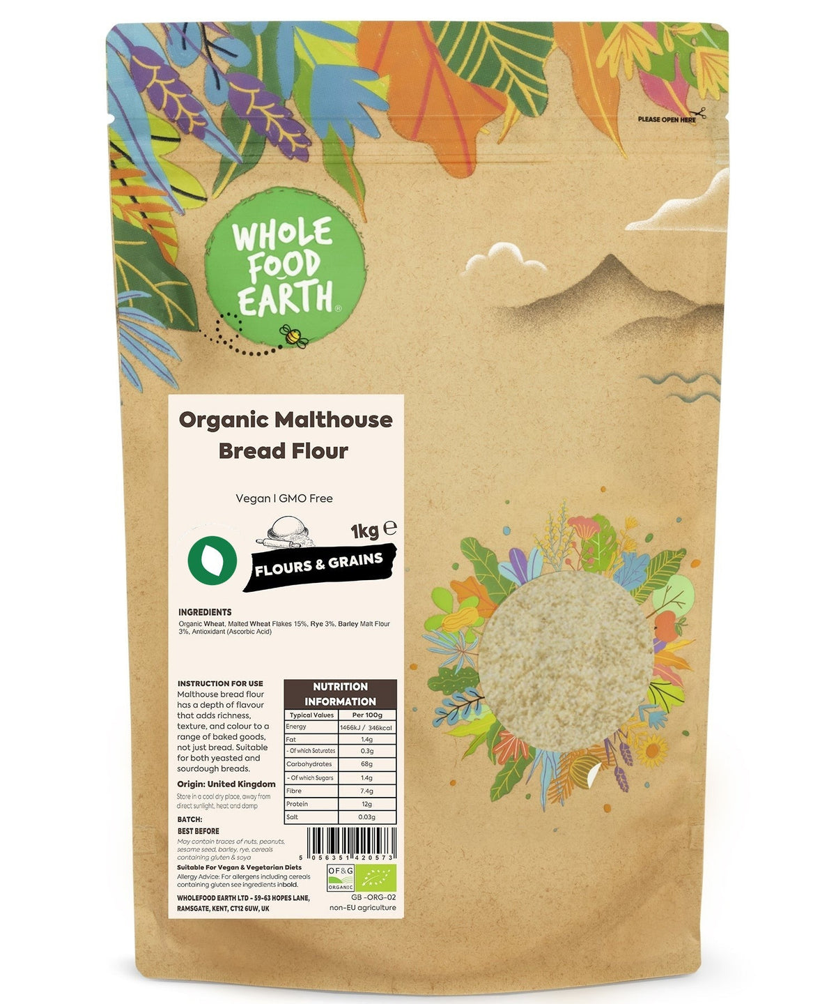Organic Malthouse Bread Flour