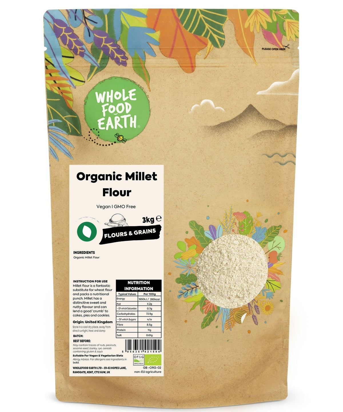 Organic Millet Flour