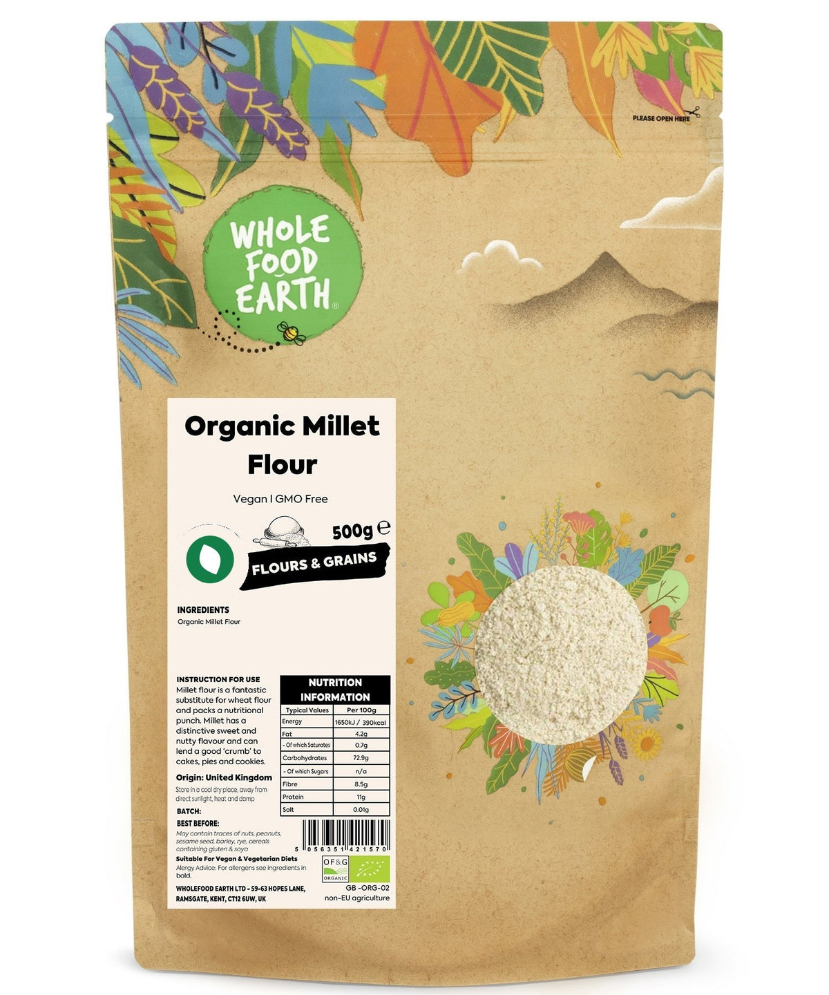 Organic Millet Flour