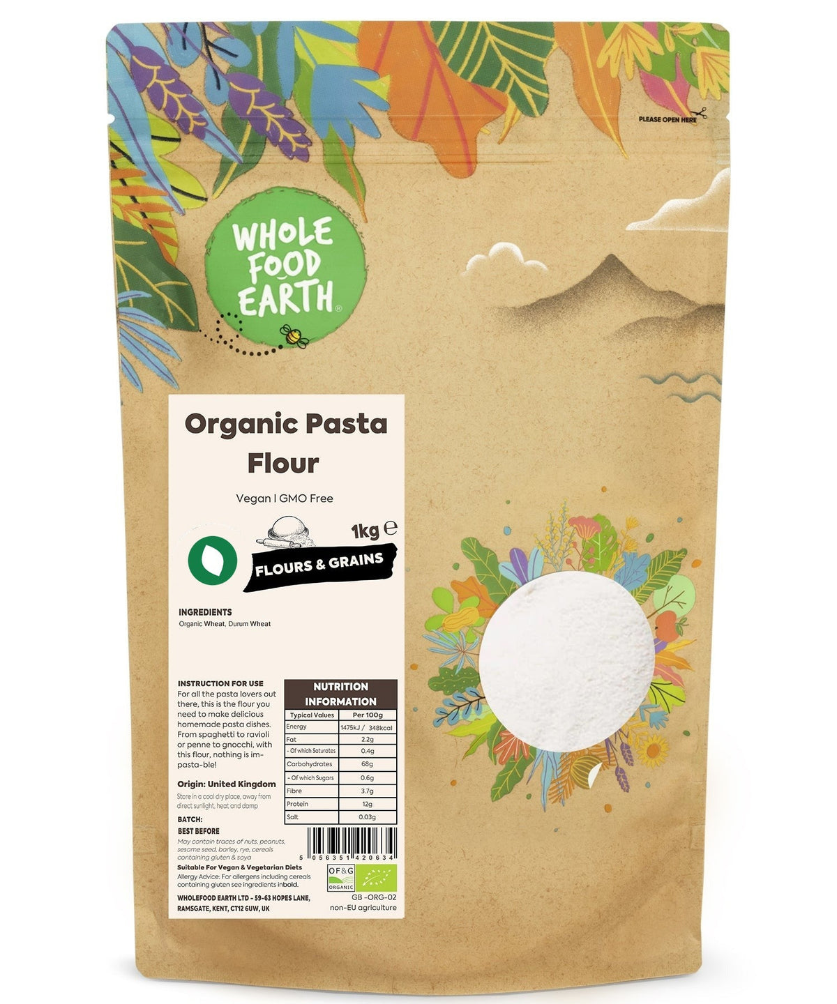 Organic Pasta Flour