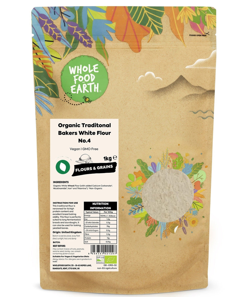 Organic Traditional Bakers White Flour No.4