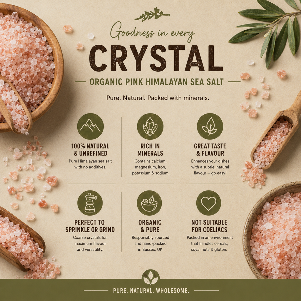 Organic Pink Himalayan Salt