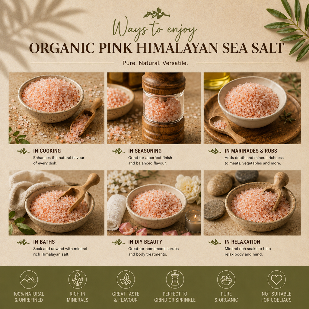 Organic Pink Himalayan Salt