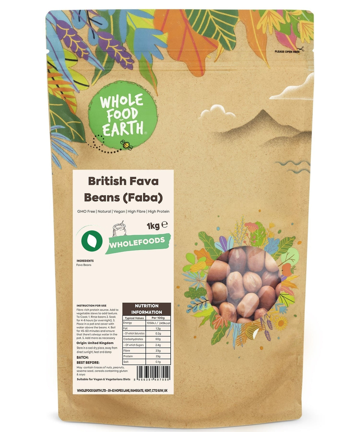 British Fava Beans (Faba)