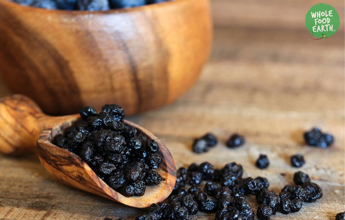 Sweetened Blueberries